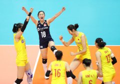 China wins 7 consecutive games at FIVB Women's Volleyball World Cup with 3-0 victory