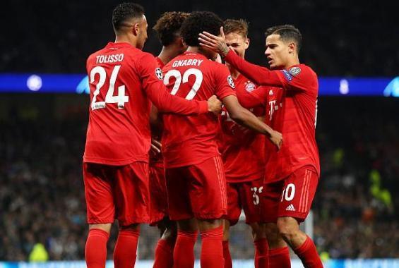 Bayern 7-2 Tottenham, Bayern beat Tottenham, Gnabry scored four goals