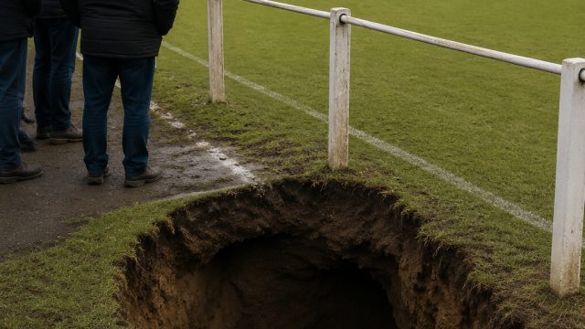 Challenges Ahead for Local School's Home Games Amid Sinkhole Threat